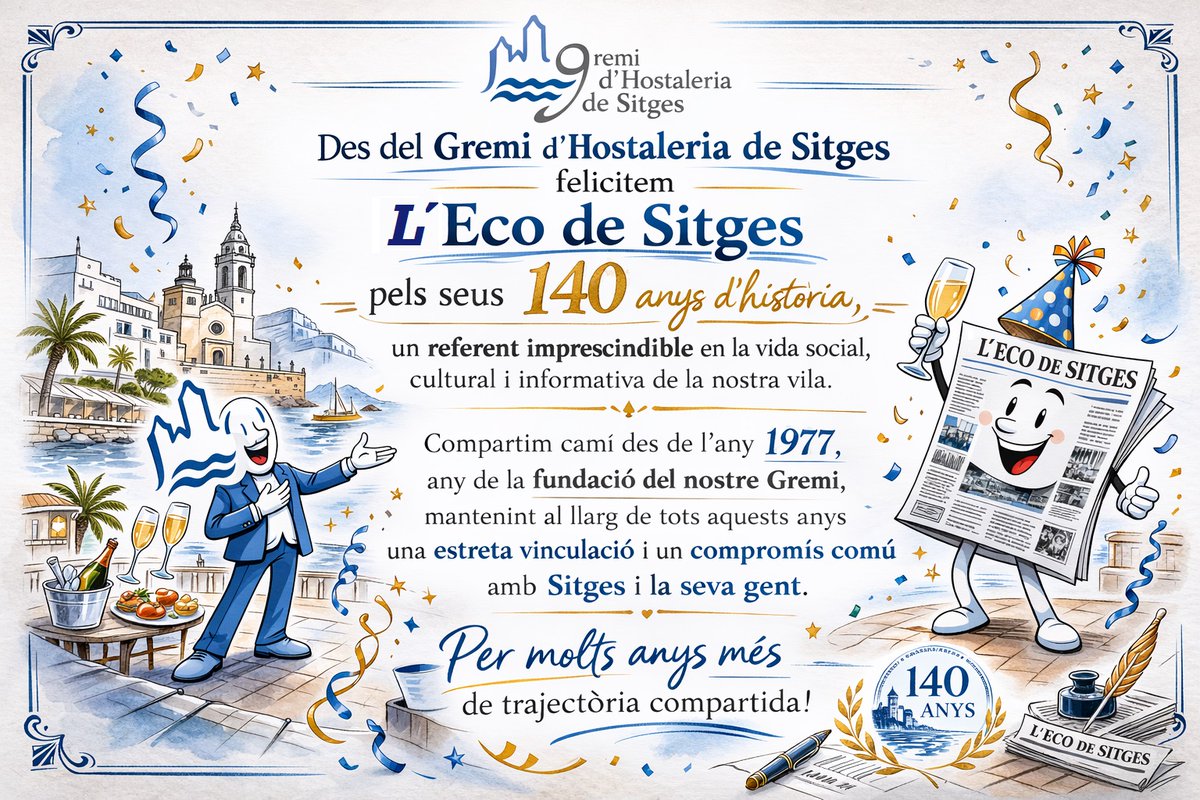 Gremi d´Hostaleria de Sitges tweet media