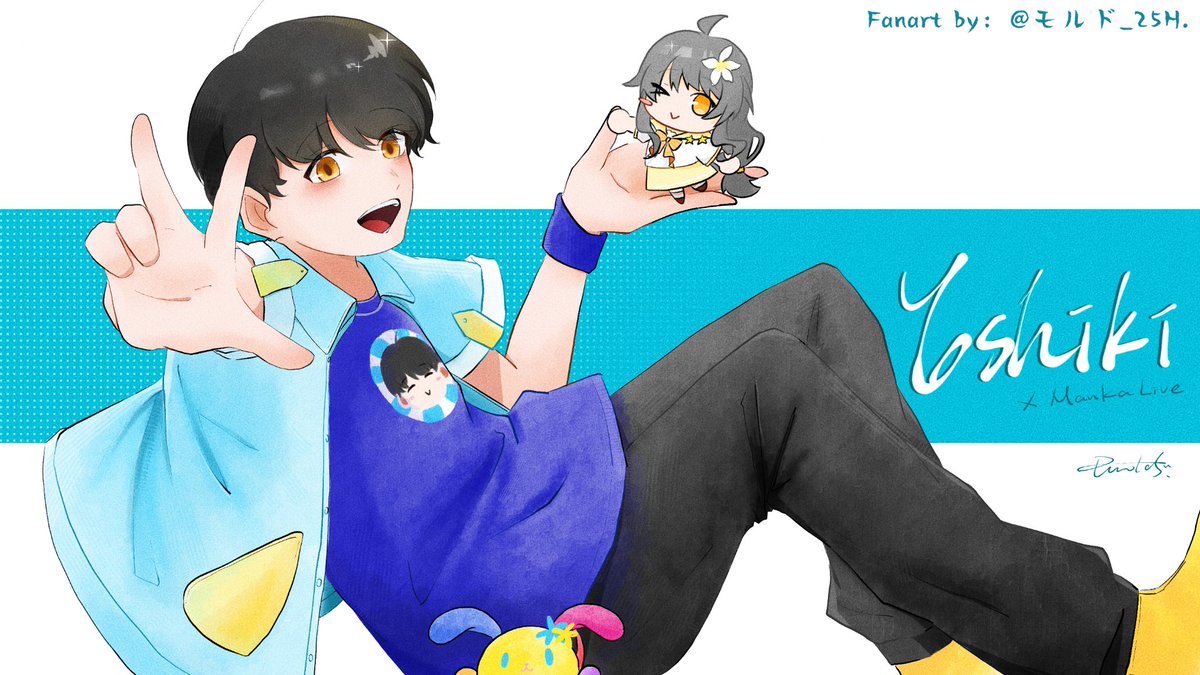 Please download a BiliBili and follow @MankaLive,Thanks ！