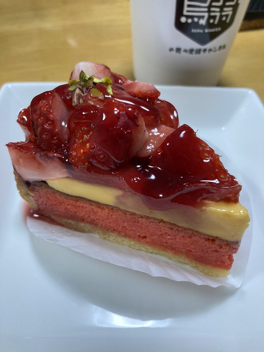 今日の絶品いちごタルト！ #ミルクアンドパズル