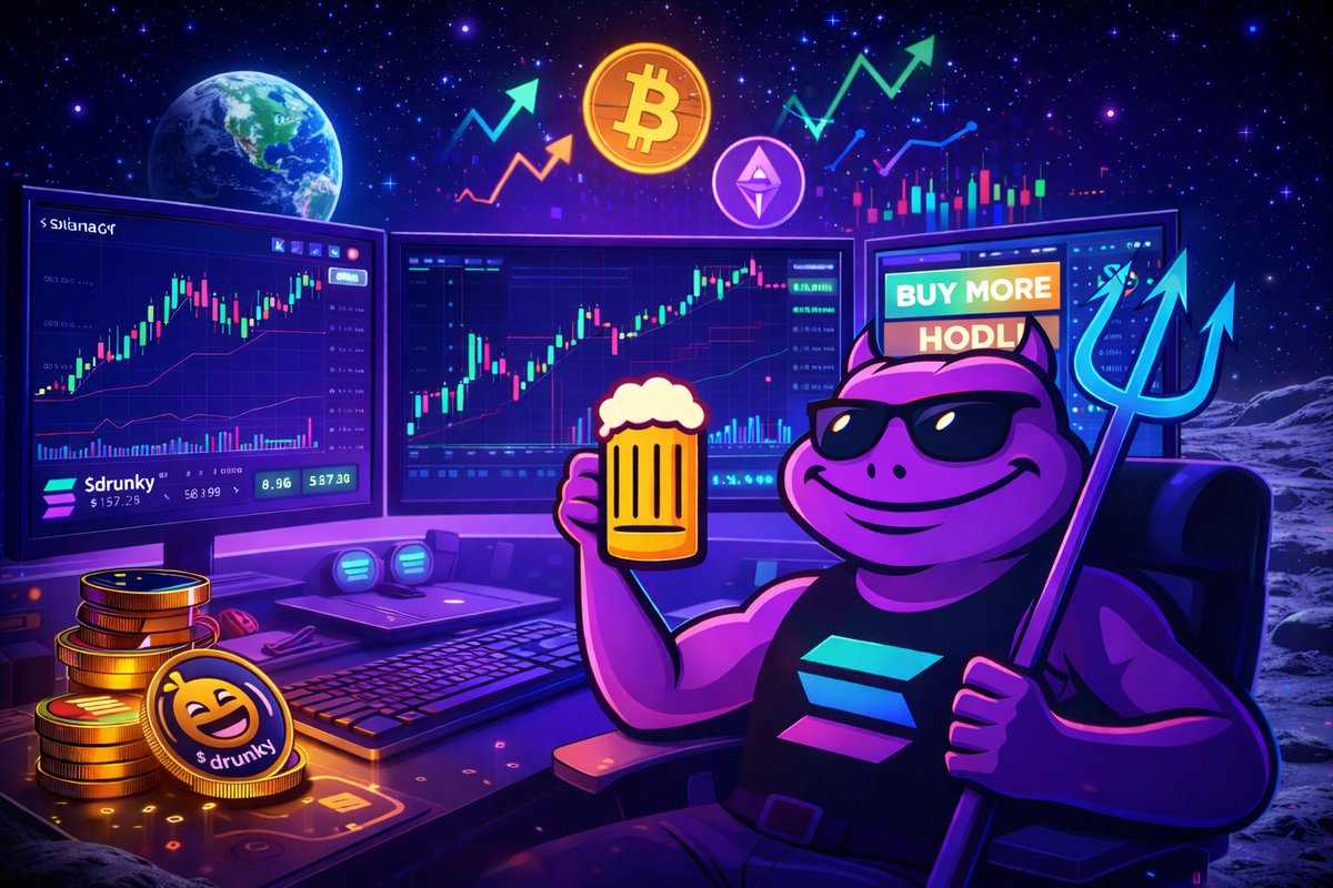 BUY BUY BUY BUY
<a href="/drunkyvip/">$DRUNKY 😈</a> 😈😈😈
#memecoin #presale $DRUNKY