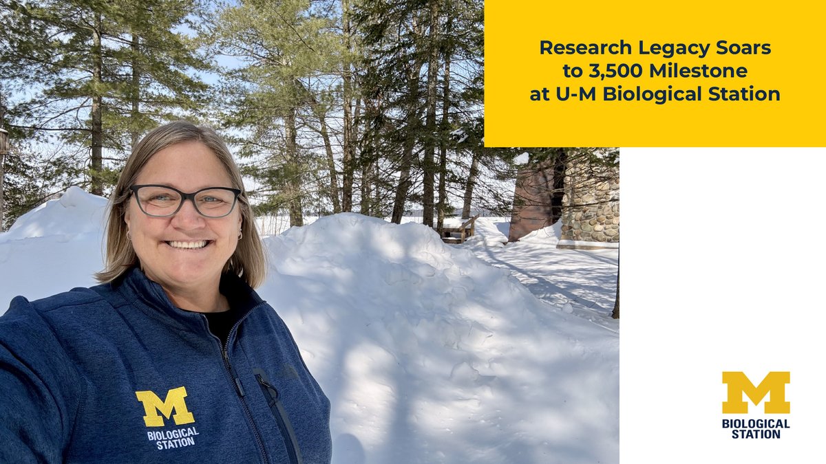 UM Biological Station tweet media