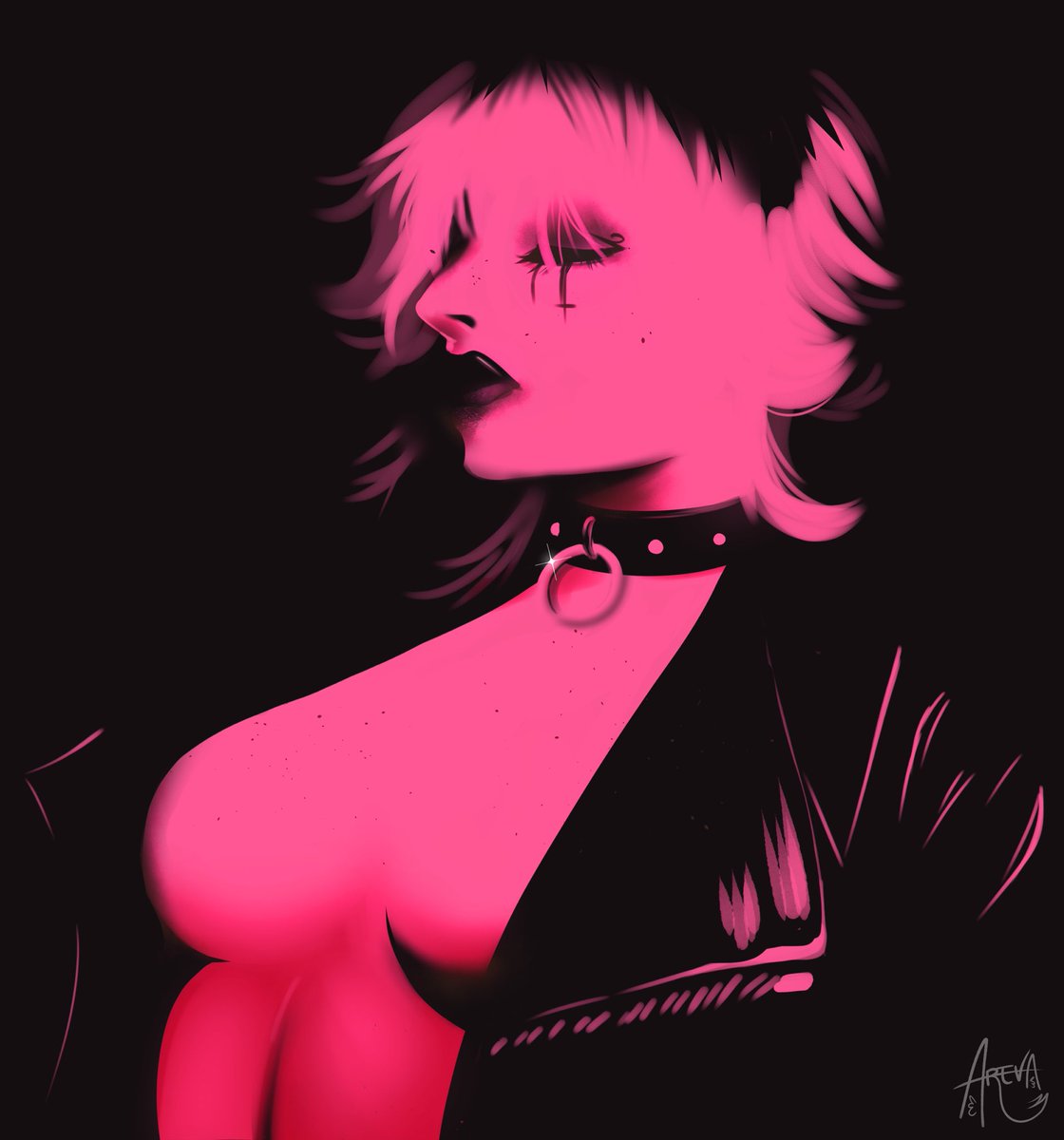 ArevaArt's tweet photo. Ophelia the woman that you are~ 

#oc https://t.co/3eFetbEyy8