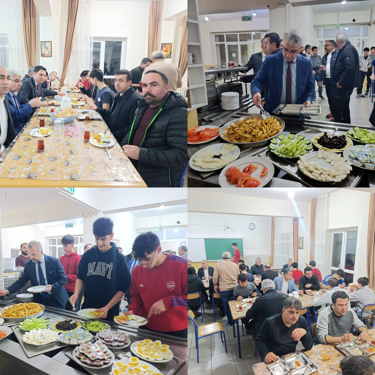 Sahur Programımızda Karakoçan İbn-i Sina Mesleki ve Teknik Anadolu Lisesi Öğrenci Pansiyonunda barınan öğrencilerimize eşlik ettik.
Milli Eğitim Müdürümüz Beraat ŞAHİN, “Maarifin Kalbinde Ramazan” etkinlikleri kapsamında Karakoçan İlçemize bir ziyaret gerçekleştirdi. İftarı Palu