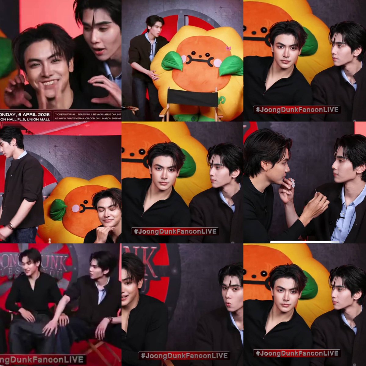 JOONGDUNK FANCON PRESSTOUR #JoongDunkFanconLIVE So ✓JD said that