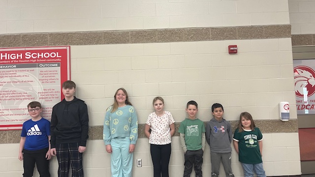 Congratulations to our Wildcats of the week:  Weston Shutz, Nik Adkins, Emma York, Caroline Ryan, Clayton Adkins, Nathaniel Borchers, and Elaine Langston.