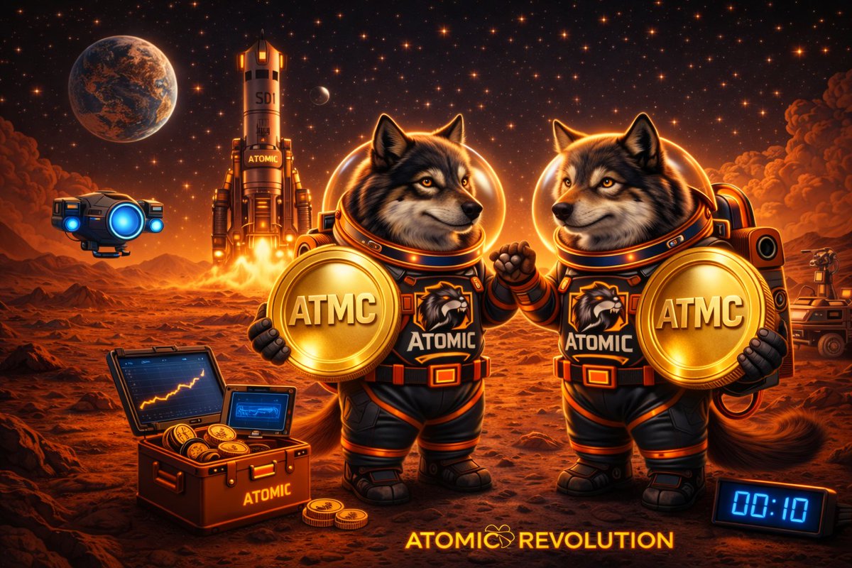 $ATMC Airdrop is now open for 30 DAYS 🪂

Drop your $SOL wallet 👇 &amp; RT and join our TG ♻️

🎤 AMA soon with the team — ask anything about ATMC &amp; the game.

Every wallet = 1,000,000 $ATMC ⚡

Check your wallet instantly ⏰
#ATMC #memecoins #gaming #crypto #pumpfun #dexscreener