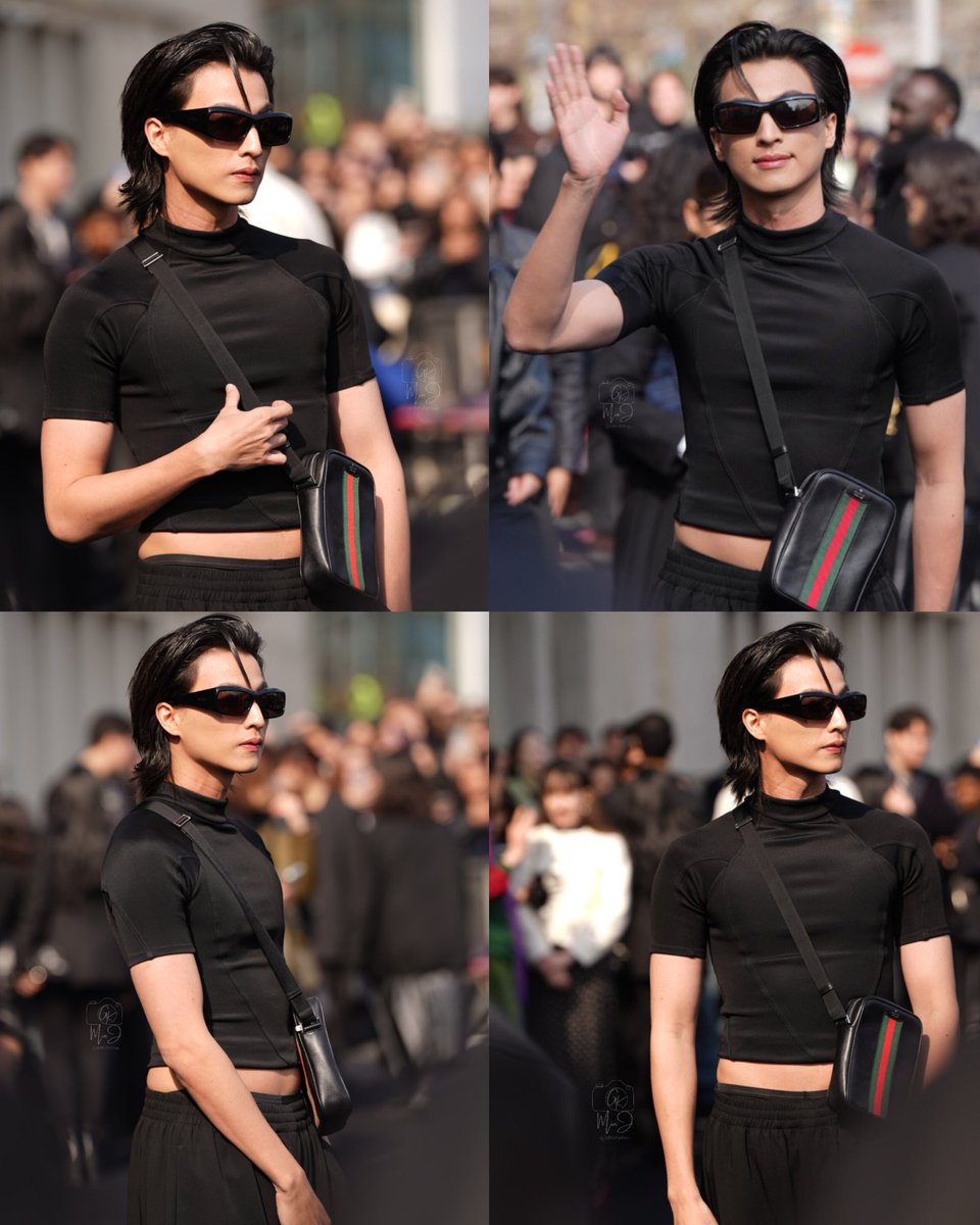 He was trully born to be a star, to be the main character, to rule the spotlight and ofc to dominate every stage he steps on 🔥✨

BA GULF WITH GUCCI FW26
#GULFxGucciMFW26​
#GucciPrimavera
<a href="/gulfkanawut/">gulfkanawut</a> <a href="/gucci/">gucci</a>