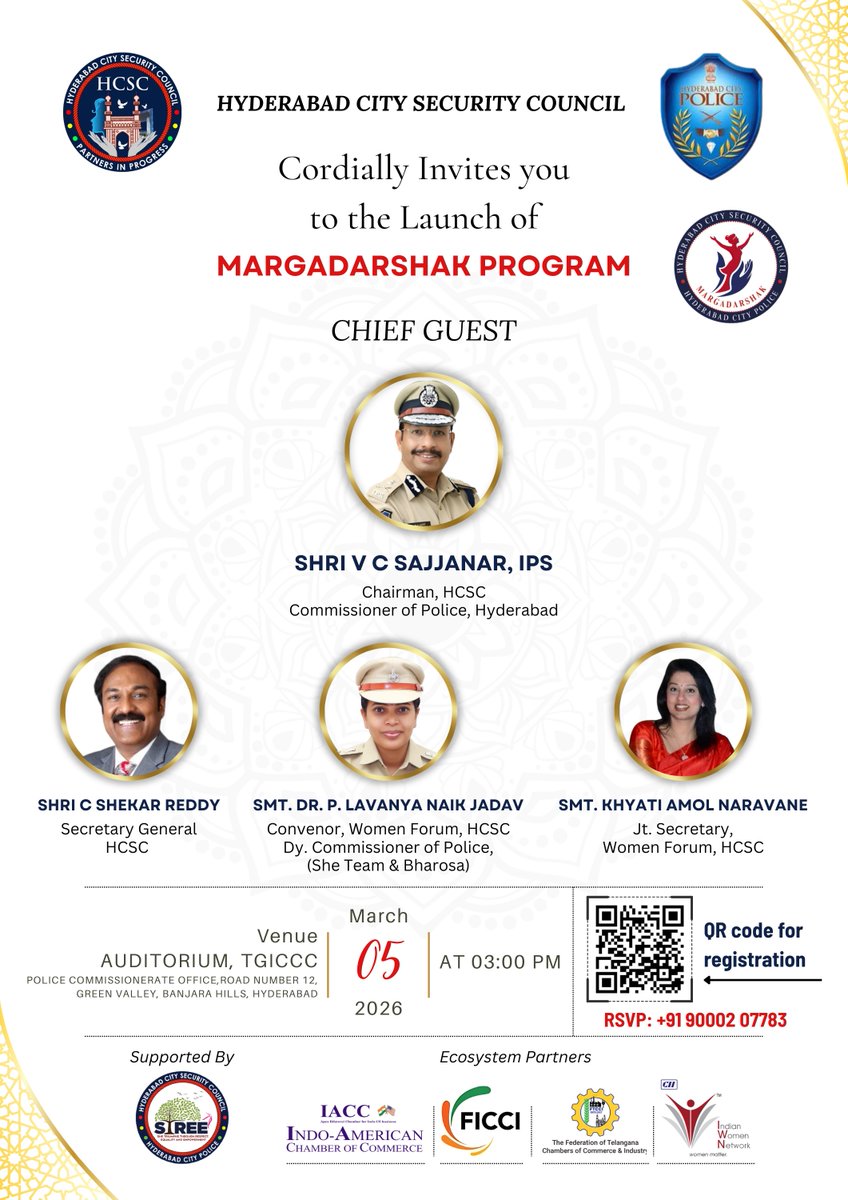 Hyderabad City Security Council tweet media