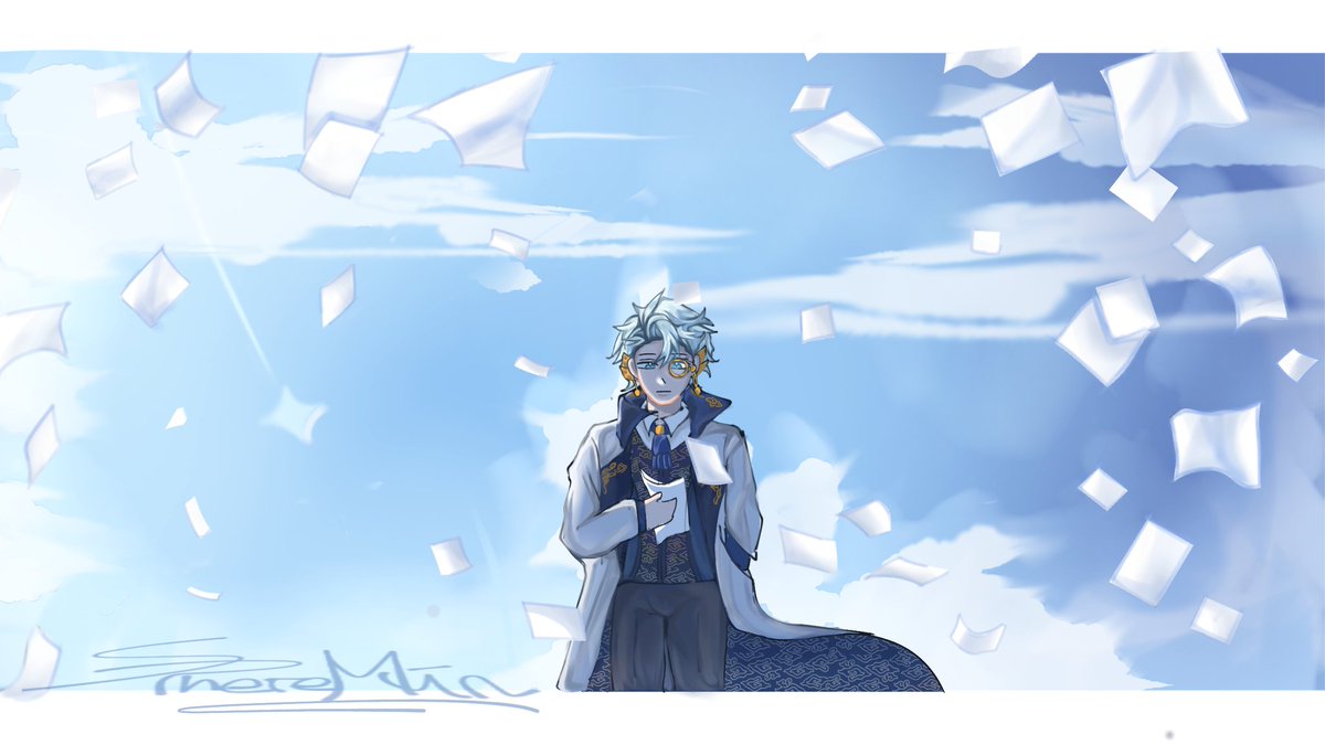 Biru-biru langit~
#NakuLukis