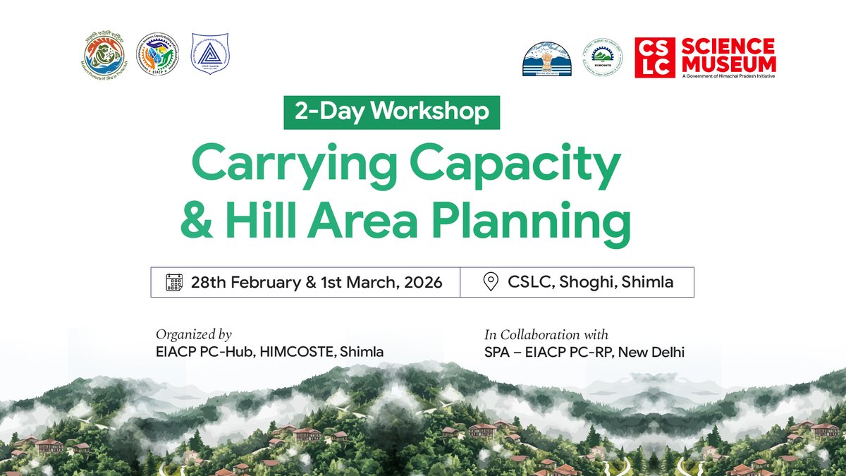 EIACP PC-Hub, HIMCOSTE, Shimla tweet media