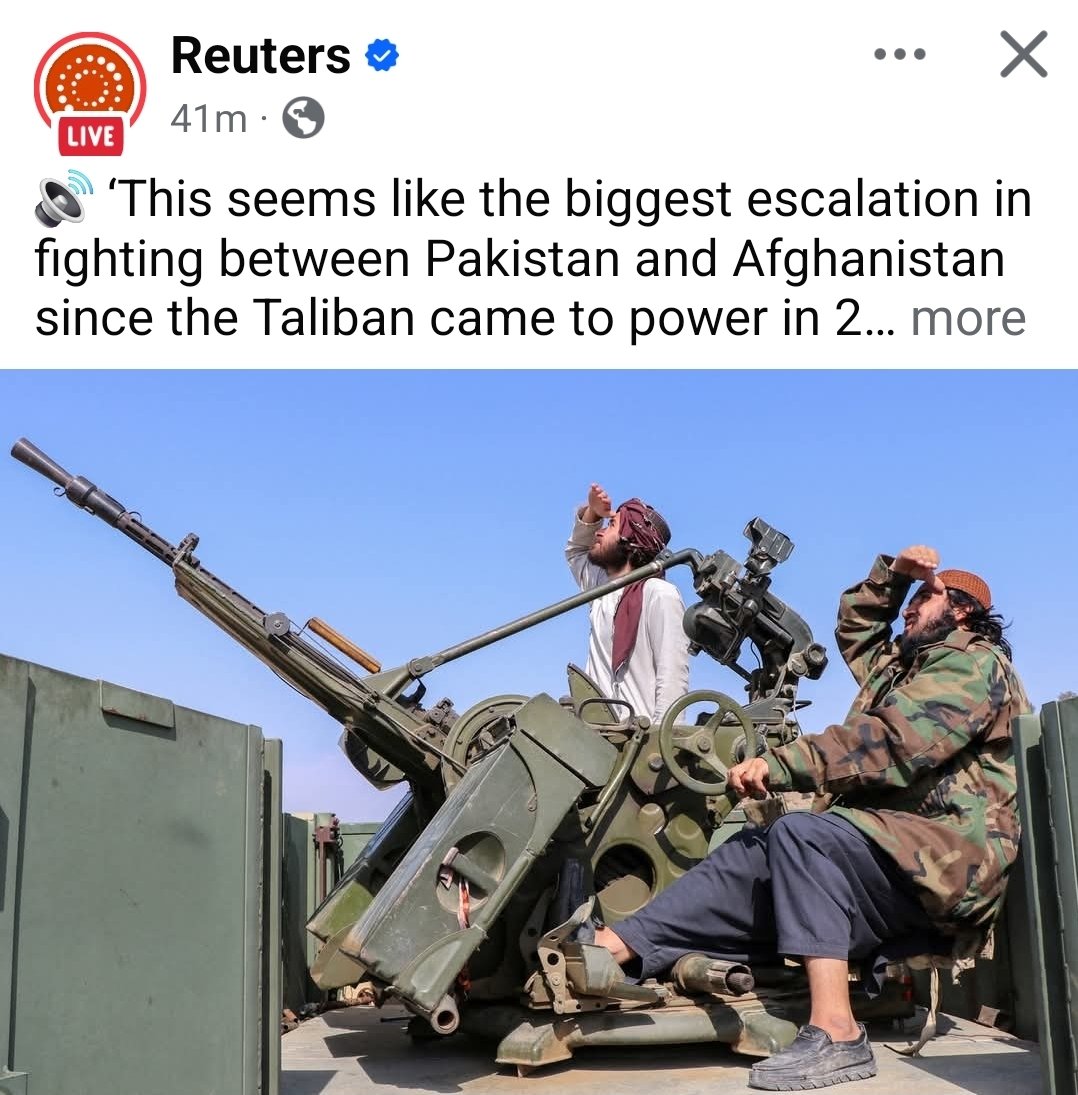 I remember as a child seeing anti-aircraft guns used by the #Mujahideen when Pakistani jets bombed our city. At that time, #Pakistan was trying to bring Taliban to power with support from the United States. Taliban took over #Afghanistan almost twice with the support of Pakistan.