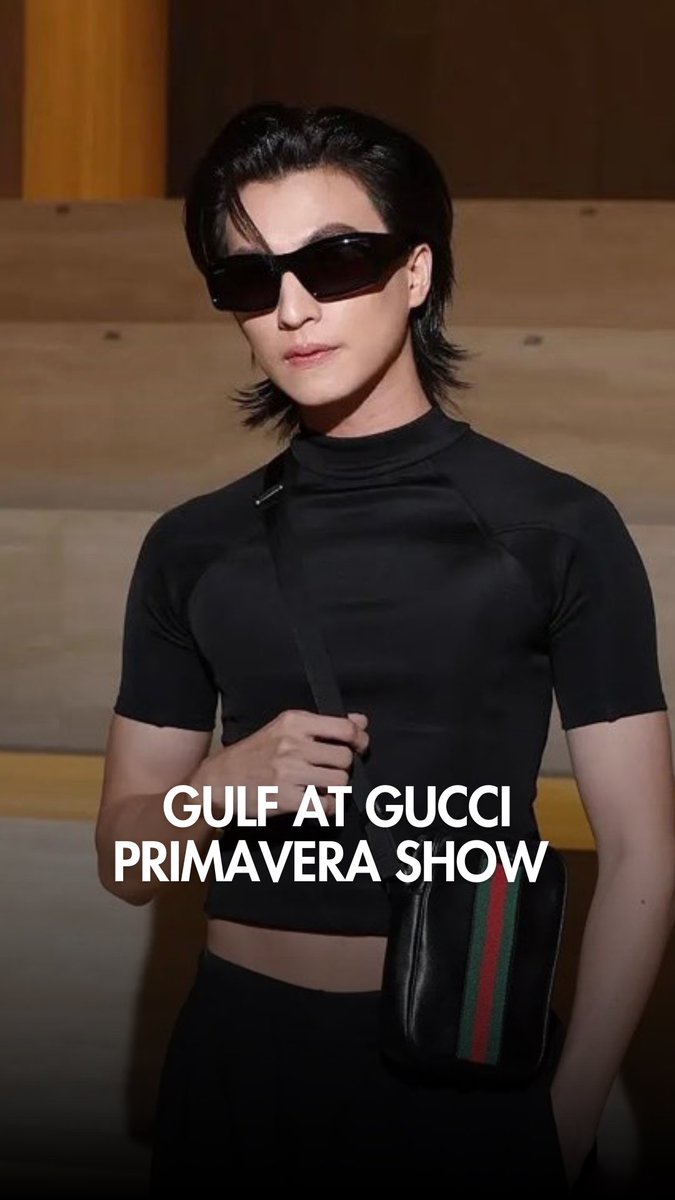 โซ๊ะสุดๆ กับลุคของ“กลัฟ คณาวุฒิ” Brand Ambassador ของ Gucci เข้าร่วมชมแฟชั่นโชว์ Gucci PRIMAVERA หรือ Fall/Winter 2026 ที่มิลาน

#GulfKanawut 
#Gucci
#GucciPrimavera
#MFW26
#LUXEMATTERSTHAILAND

instagram.com/reel/DVQz3vmE-…