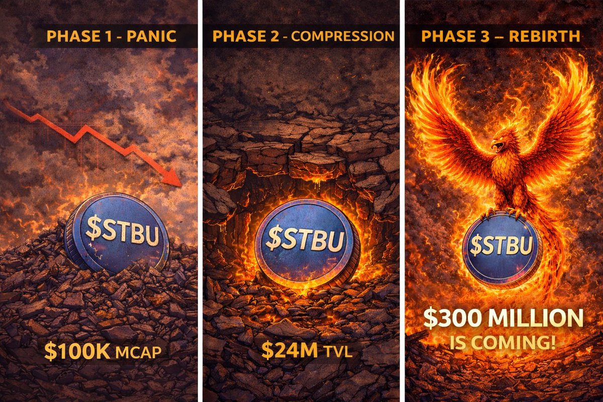 <a href="/StoboxCompany/">Stobox</a> aka $STBU is coming back from the death! $100K to $300 MILLION after a record breaking 122 MILLION TOKEN BURN!!! 🚀🚀🚀

<a href="/DeyevGene/">Gene Deyev | Stobox</a> <a href="/RossShemeliak/">Ross Shemeliak</a> #CryptoRecovery #Cryptocurrency #1000xCoin #1000xgem