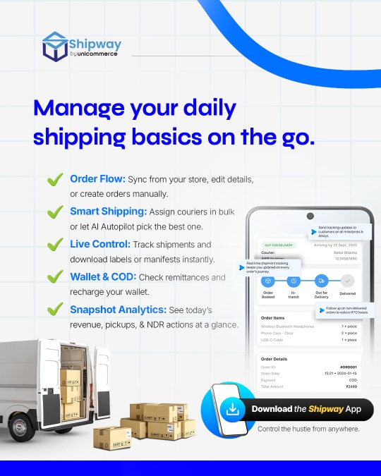 Shipway by Unicommerce tweet media