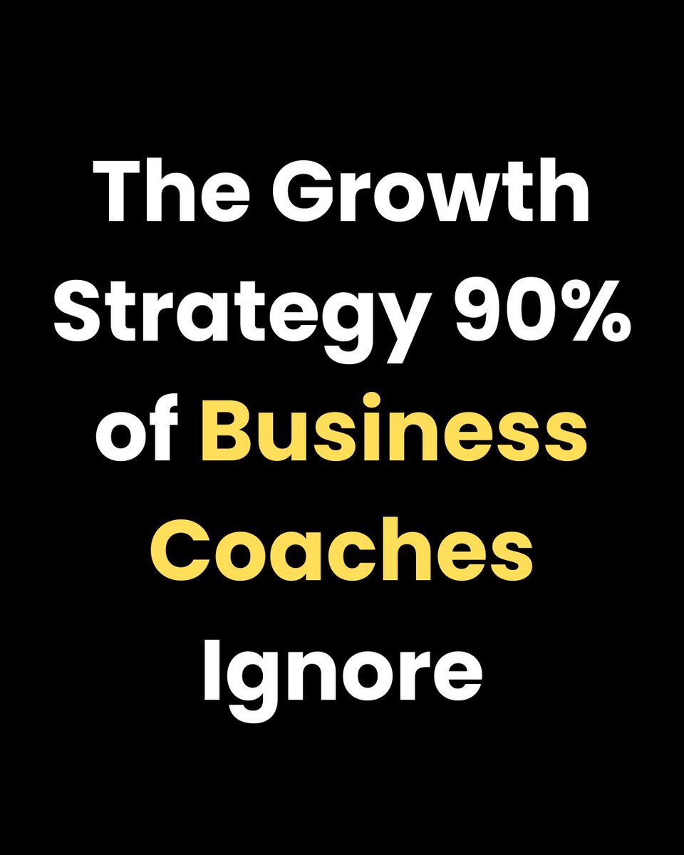 Most coaches rely on referrals &amp; social posts.

That’s why revenue feels random.

Social media gives attention.
Search gives intent.
Build inbound visibility where serious buyers are already looking.

That’s how growth compounds.

#BusinessCoach #ClientAcquisition
