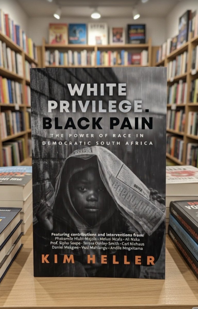kimheller3's tweet photo. My new book WHITE PRIVILEGE. BLACK PAIN will be in bookshops in a few weeks time 

Contributors include: 

🔺Phakamile Hlubi-Majola 🔺Melusi Ncala 🔺Ali Naka 🔺Prof. Sipho Seepe 🔺Teresa Oakley-Smith 🔺Carl Niehaus
🔺Daniel Mekgwe 🔺Vusi Mahlangu • 🔺 Andile Mngxitama 

@phakxx @Mngxitama2 @MNcala @ApostleDeza @niehaus_carl @diversiterri @ali_naka
