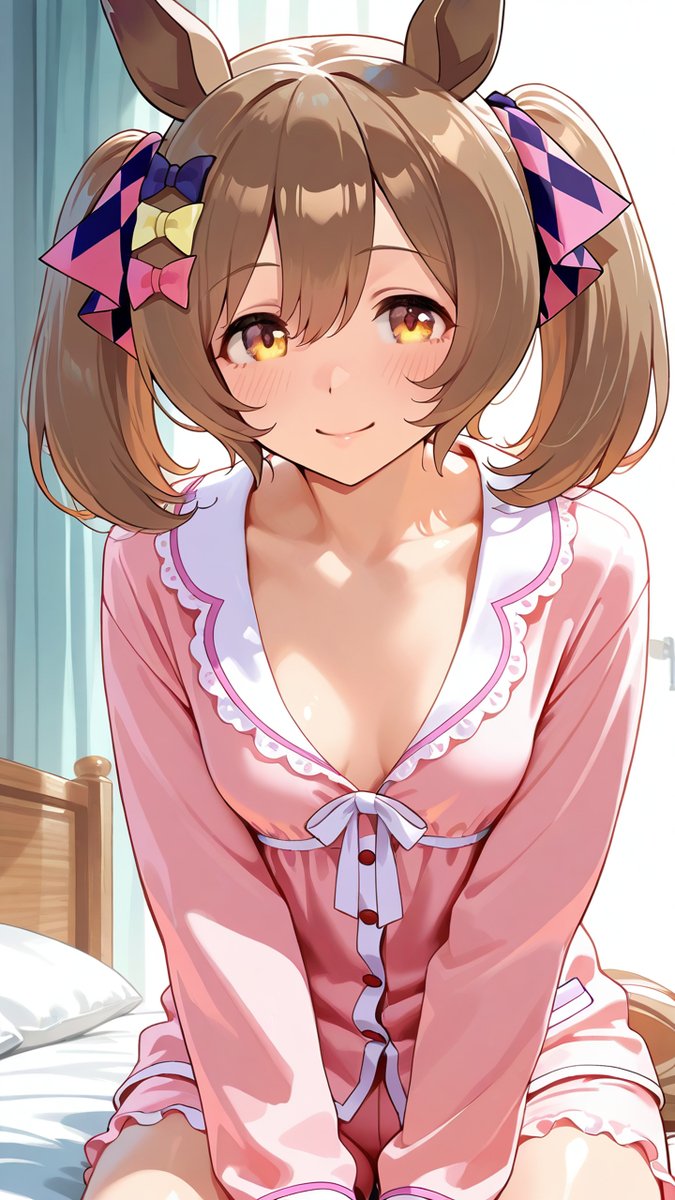 今日の1枚 朝 ☀️ #ウマ娘 #スマートファルコン