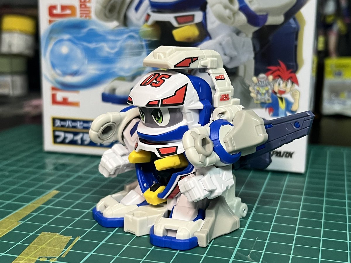 ω・` )ファイティングフェニックスも仲間に入れよ #今月作ったプラモ晒