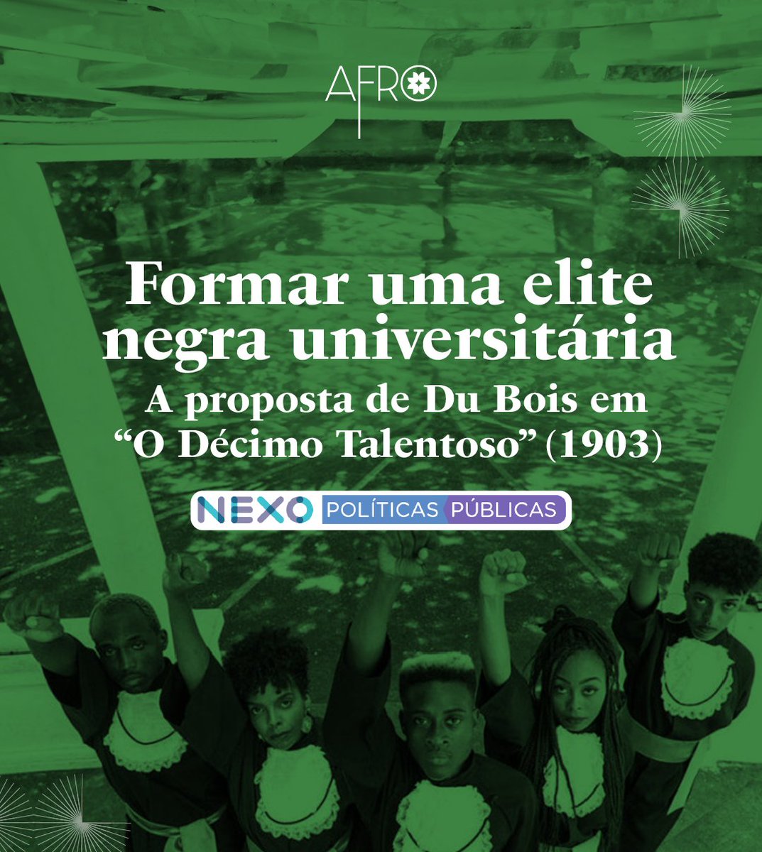 afrocebrap's tweet photo. No ensaio “O Décimo Talentoso” (1903), W.E.B. Du Bois defende a formação de uma elite negra universitária. Para ele, o acesso à educação superior seria um instrumento central para enfrentar as desigualdades e violências produzidas pelo racismo. https://t.co/2BHkuda7F5