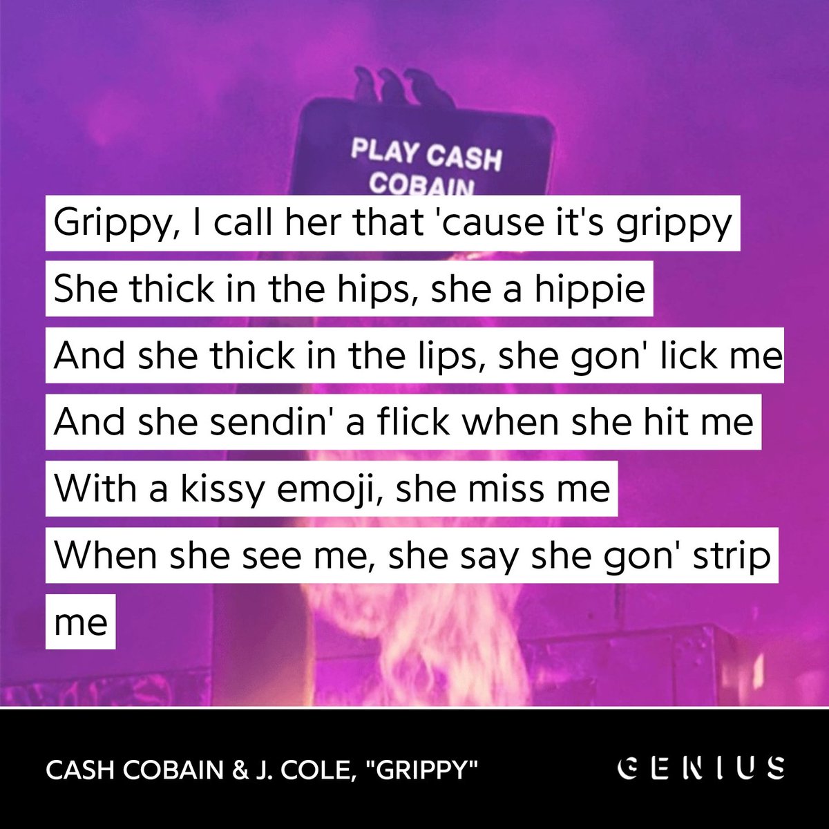 Is this the funniest Cole verse?