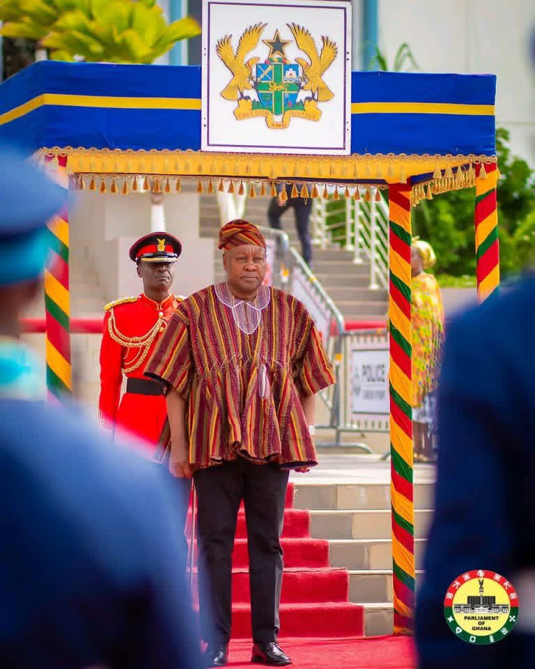 joyce_bawah's tweet photo. President of the Republic of Ghana!

From a grateful Nation, we say Ayekoo
#SONA2026 https://t.co/XkkYQ6IlQz
