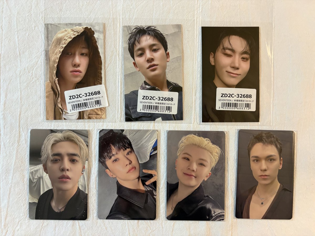 SEVENTEEN セブチ NEW_ JAPAN 会場特典 会場限定特典 トレカ 交換 [譲