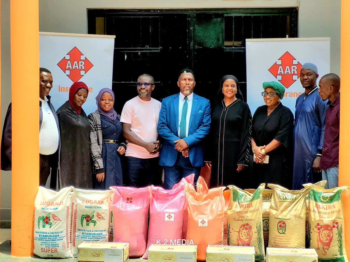 AARInsuranceU's tweet photo. In more remarks, the Lord Mayor Elect, who was also accompanied by Lord Councilor Rt Hon Luyomba Godfrey, expressed profound gratitude to AAR General Insurance for its generosity and social responsibility. @Godie_luyos further called upon corporate institutions and individuals of goodwill to emulate such initiatives by supporting disadvantaged communities, stressing that collective responsibility remains essential in uplifting the less fortunate.

This initiative reflects the enduring commitment of both civic leadership and the corporate sector to foster solidarity, compassion, and inclusive community development within Nakawa Division.

#AARRamadanDonation