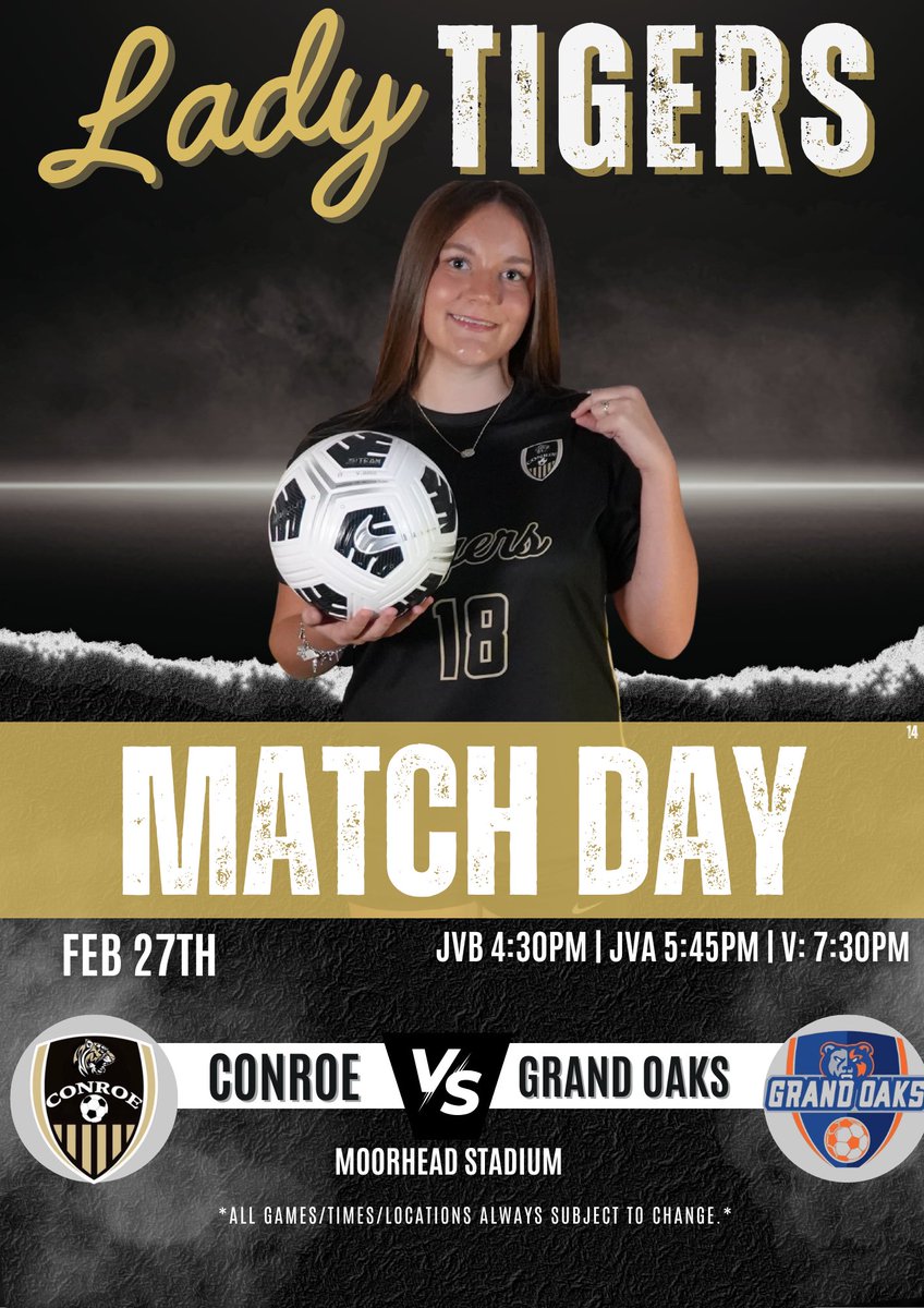 Conroe Girls Soccer tweet media