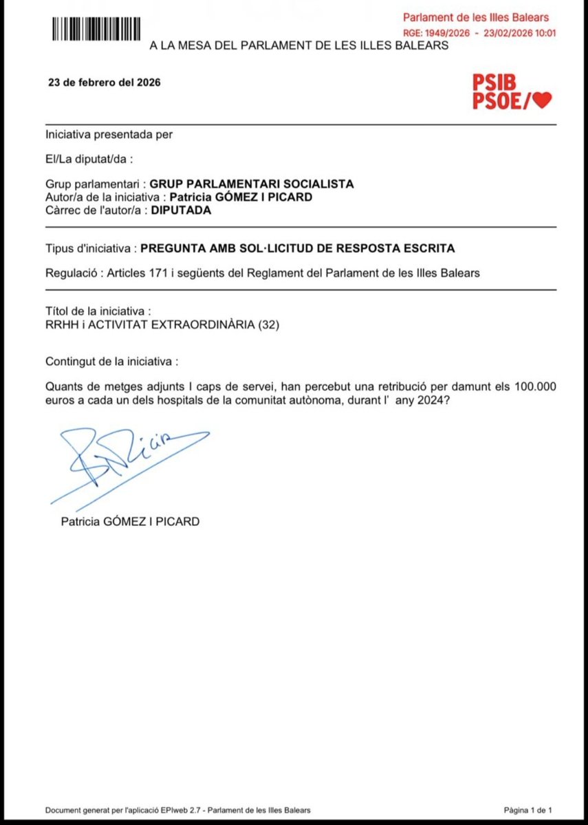 🛑 SE INICIA LA CAZA CONTRA LOS MÉDICOS

Mientras el sistema sanitario se sostiene gracias al esfuerzo infinito de sus profesionales, la clase política inicia su campaña de desprestigio. ya han encontrado su nuevo objetivo: fiscalizar y señalar a los médicos.
Este documento es