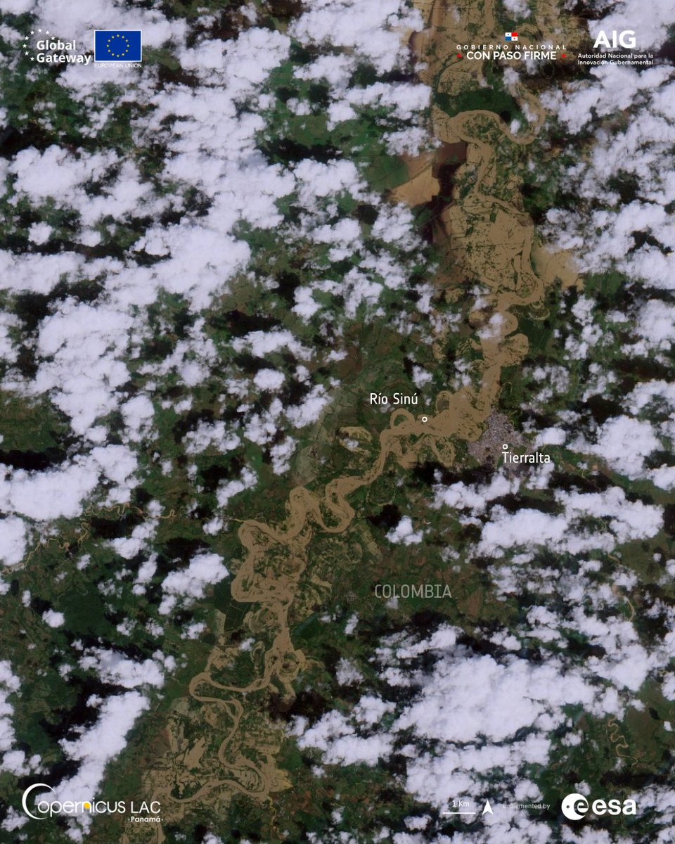 CopernicusLAC Panama Centre tweet media