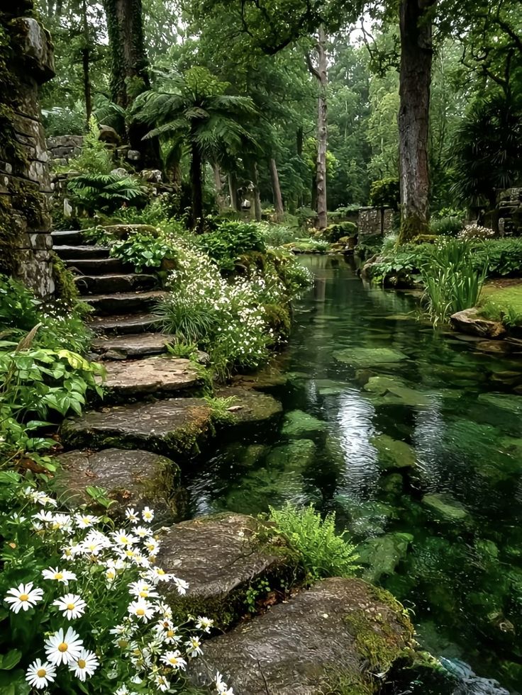 A garden that feels like a forgotten world
📍 Sintra Gardens, Portugal 🇵🇹