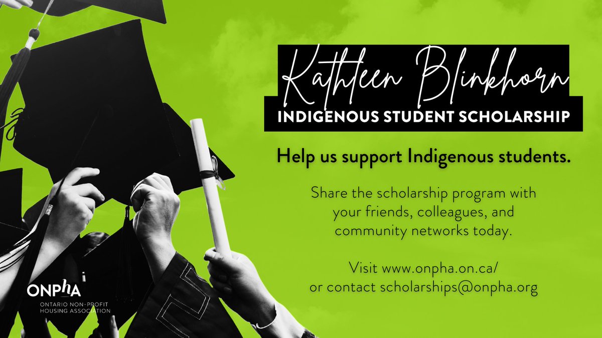 Ontario Non-Profit Housing Association (ONPHA) tweet media