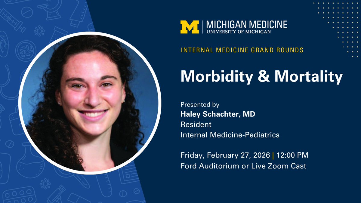 U-M Department of Internal Medicine tweet media