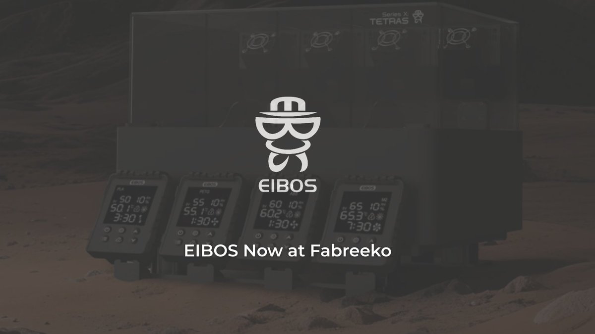Fabreeko_Hector's tweet photo. We’re excited to announce EIBOS is now at Fabreeko — starting with the Tetras filament dryer, built on decades of pioneering filament drying tech. Multi-spool, precise, now in stock.
🔗 https://t.co/40C0nV5EYz
#3DPrinting #FilamentDryer #EIBOS #Fabreeko #DIY3DPrinting #PrintBetter