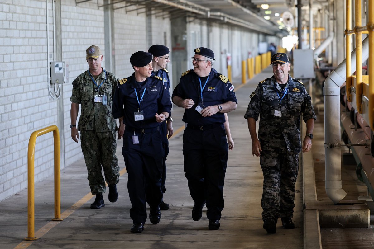 Vice Admiral Paul Beattie CBE tweet media