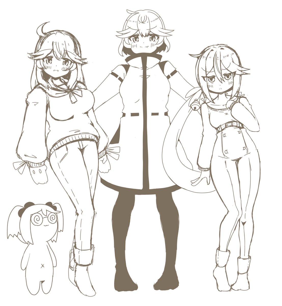 #今月描いた絵を晒そう
今月とて 