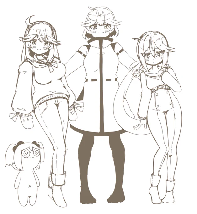 #今月描いた絵を晒そう
今月とて 