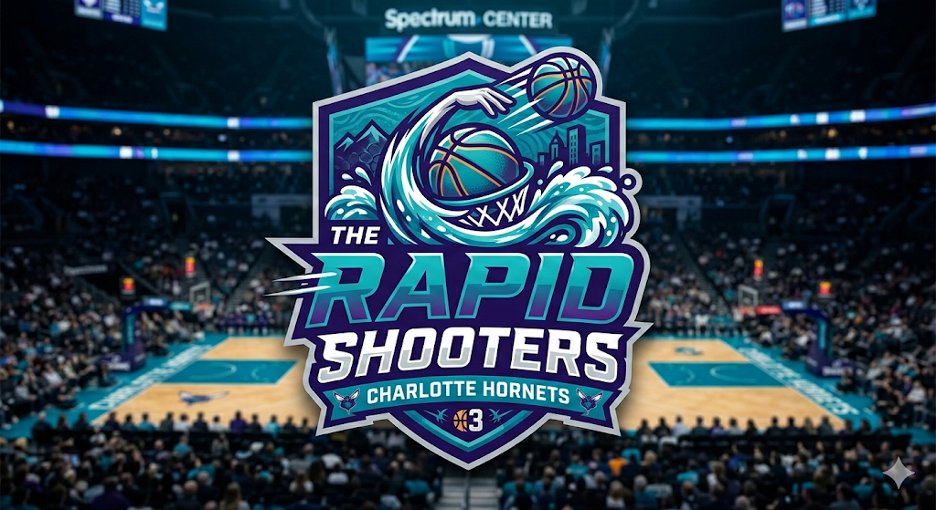 GolfArtReview's tweet photo. @hornets we need a name for our 3 sharp shooters from the home of the US National Whitewater Center....how about the Rapid Shooters? https://t.co/NdAEImZtk8