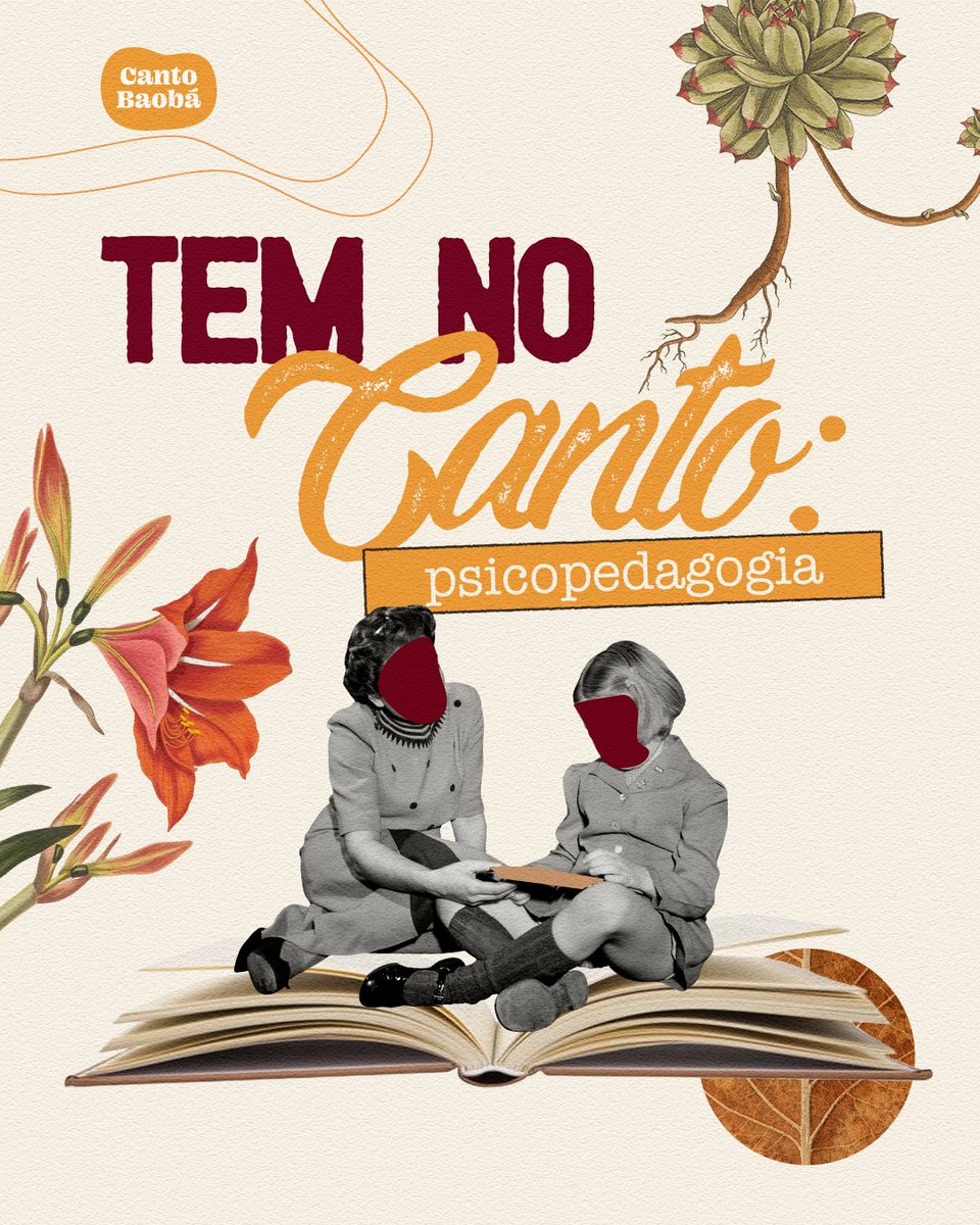 A Psicopedagogia investiga como cada pessoa aprende
e o que pode estar dificultando esse processo. Saiba mais sobre esse serviço em: cantobaoba.com.br/psicopedagogia