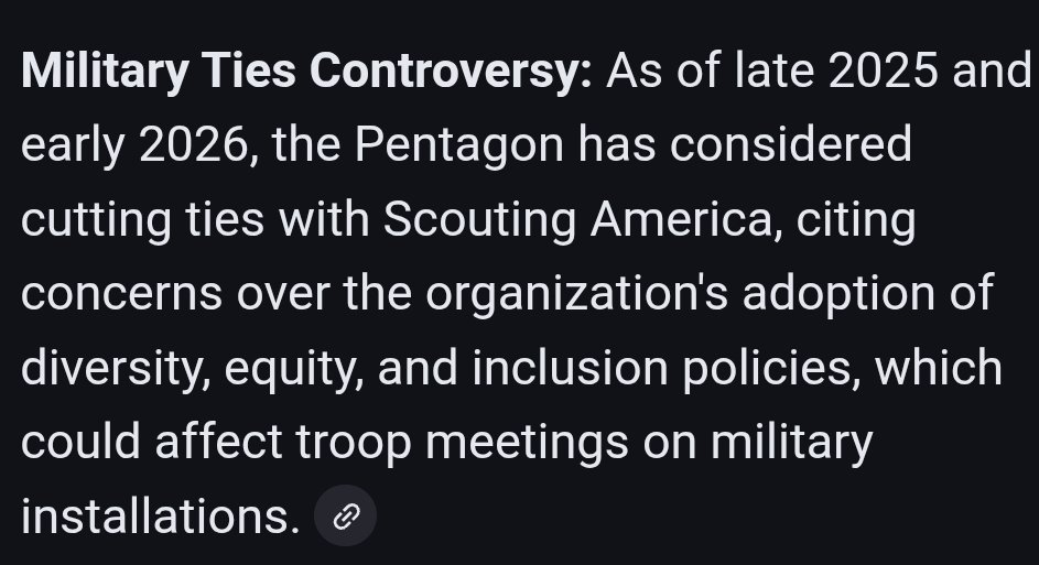 moraltreason's tweet image. The Boy Scouts of America went woke.