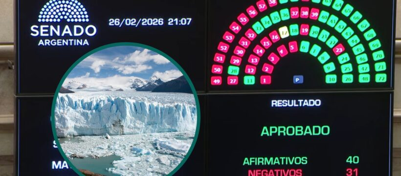 El oficialismo logró aprobar la reforma a la ley de Glaciares en el <a href="/SenadoArgentina/">Senado Argentina</a>  y el Gobierno estalló en euforia #senado #glaciares #mineria 
nuevadata.com/el-oficialismo…