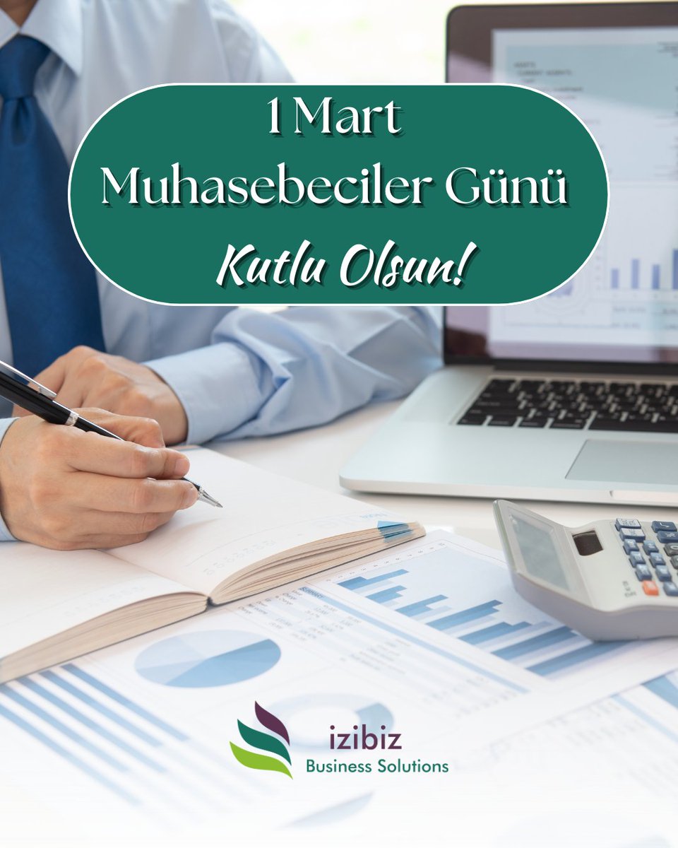 Muhasebeciler Günü’nüz kutlu olsun!
İşinizi kolaylaştıran dijital çözümlerimizi keşfetmek için web sitemizi ziyaret edin.

🔍 Detaylı bilgi ve başvuru için:
📩 satis@izibiz.com.tr
🔗 izimusavir.izibiz.com.tr
📞(216) 222 00 00
#izibiz 
#özelentegratör 
#eBelge 
#eFatura