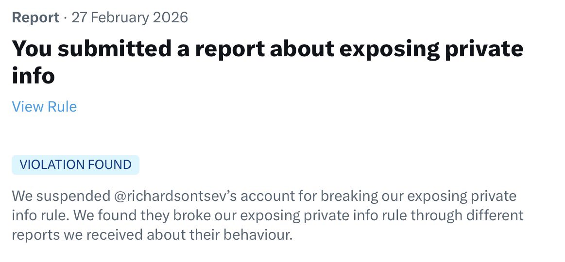 pip_sir's tweet image. Another fake UAF Soldier / scammer gone 
We suspended @richardsontsev's account for breaking our exposing private info rule. We found they broke our exposing private info rule through different reports we received about their behaviour.
#fellas #fakesoldier