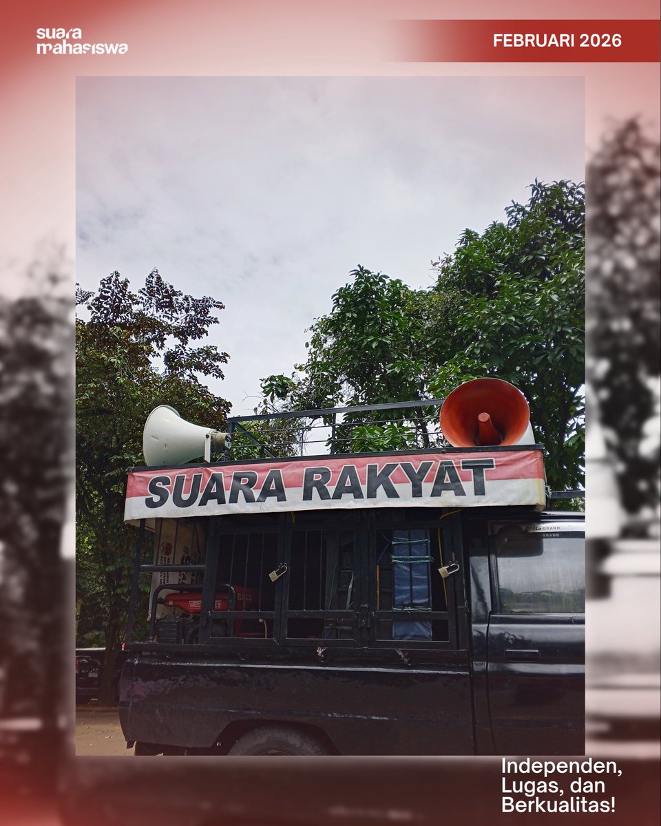 Pers Suara Mahasiswa UI tweet media