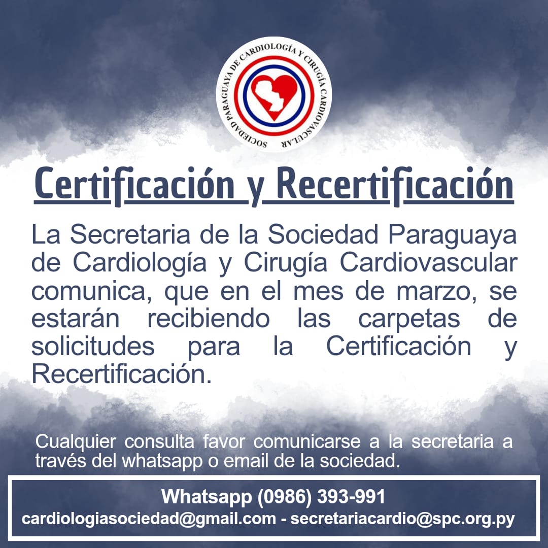 Sociedad Paraguaya de Cardiologia tweet media