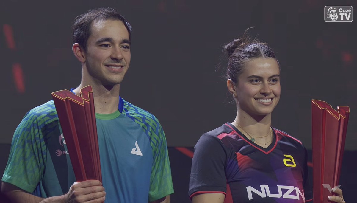 Imagina você ser CAMPEÃO em um torneio de duplas com o AMOR DA SUA VIDA alcançando um feito INÉDITO na história do esporte…

CALDERASHI ❤️