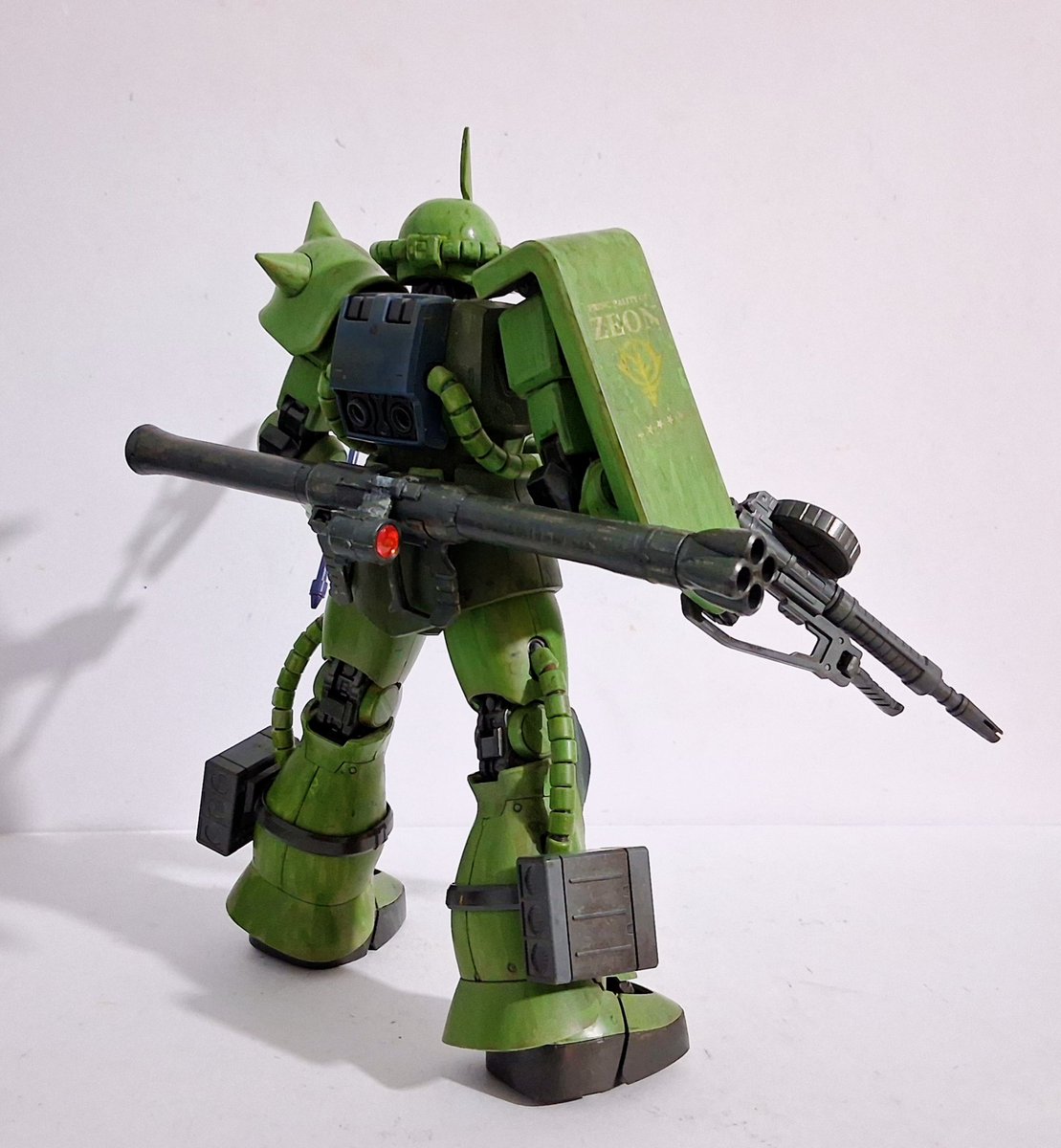 MS-06J ZAKU II -2603 Bandau MG 1/100 Plastic Kit//Height :175mm