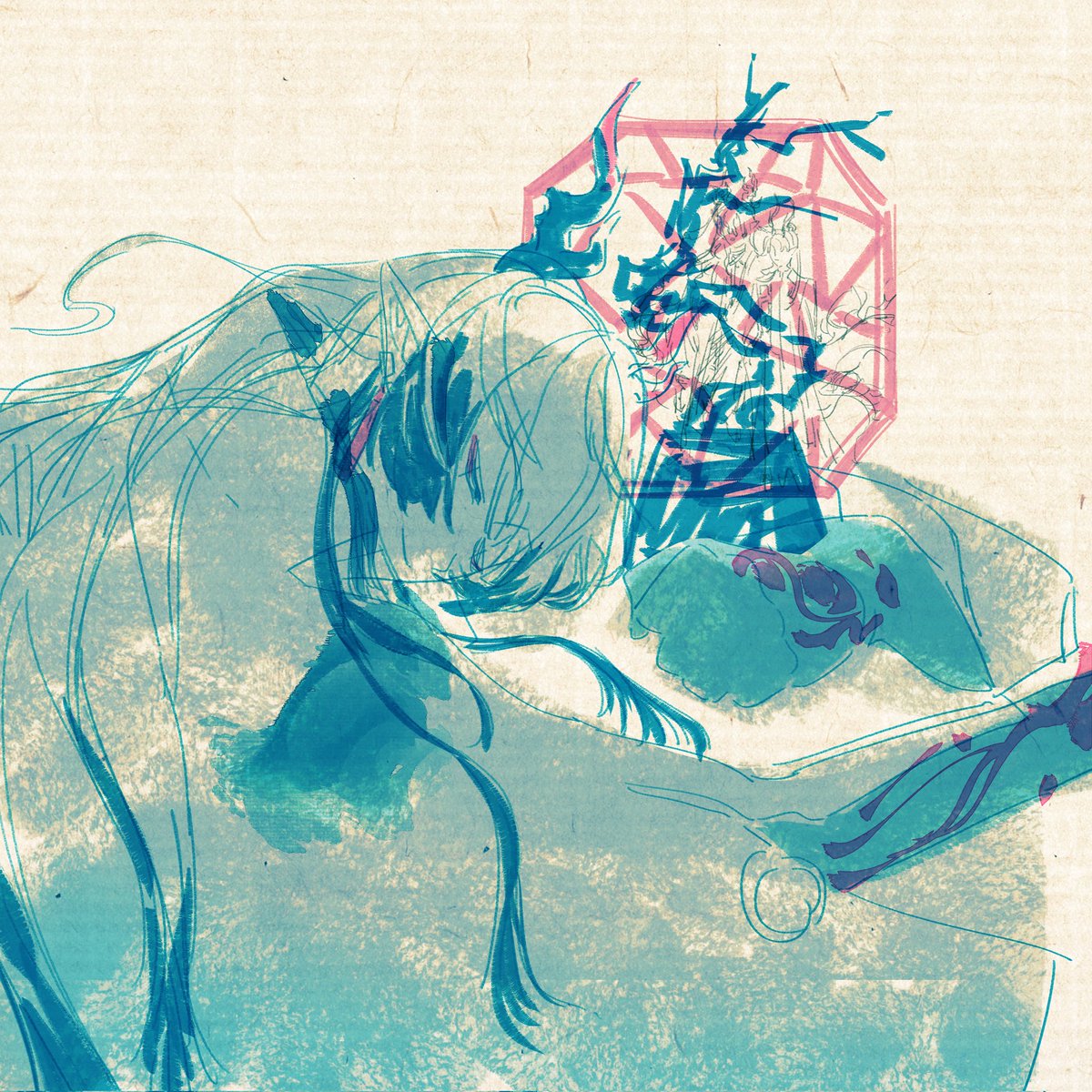 Caelum_Rock's tweet image. Afternoon break

Doodle again! #易 #Yi