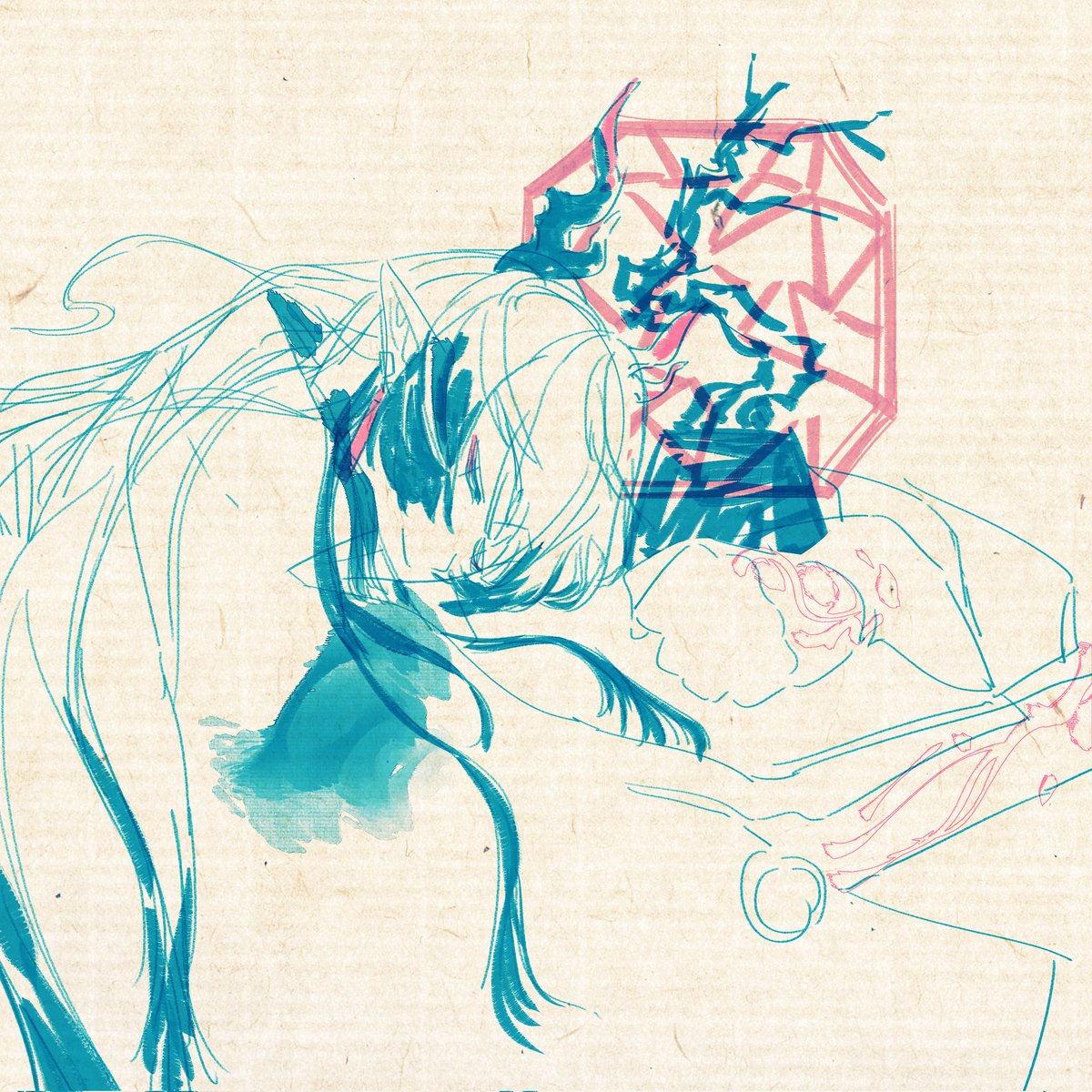 Caelum_Rock's tweet image. Afternoon break

Doodle again! #易 #Yi