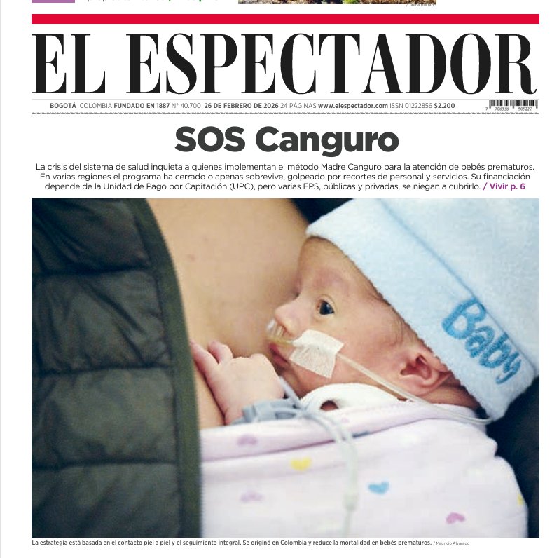LaMatriota's tweet photo. El método Canguro ha salvado la vida de miles de bebés en el mundo y es un orgullo colombiano, que su existencia esté en peligro en nuestro país debería ser motivo de preocupación y movilización. https://t.co/RGJmsej5RP